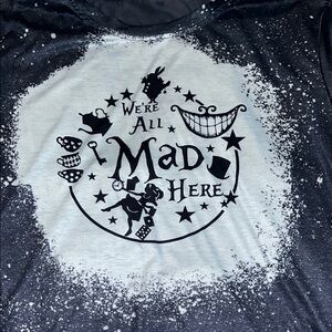 Women’s Graphic Tee - "We're All Mad Here"